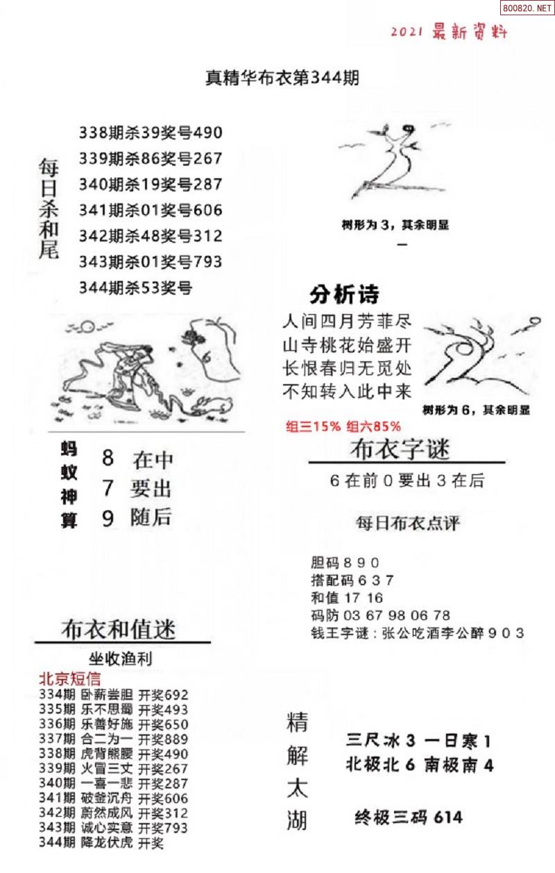 2024精华版布衣图全图2024精华版布衣图全图解析-第2张图片