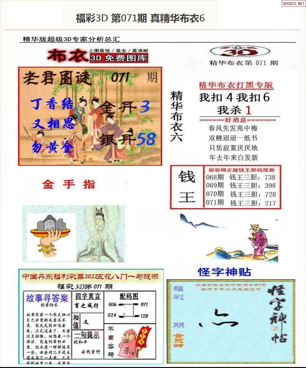 2024精华版布衣图全图2024精华版布衣图全图解析-第3张图片