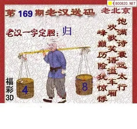 今日福彩3D字谜总汇