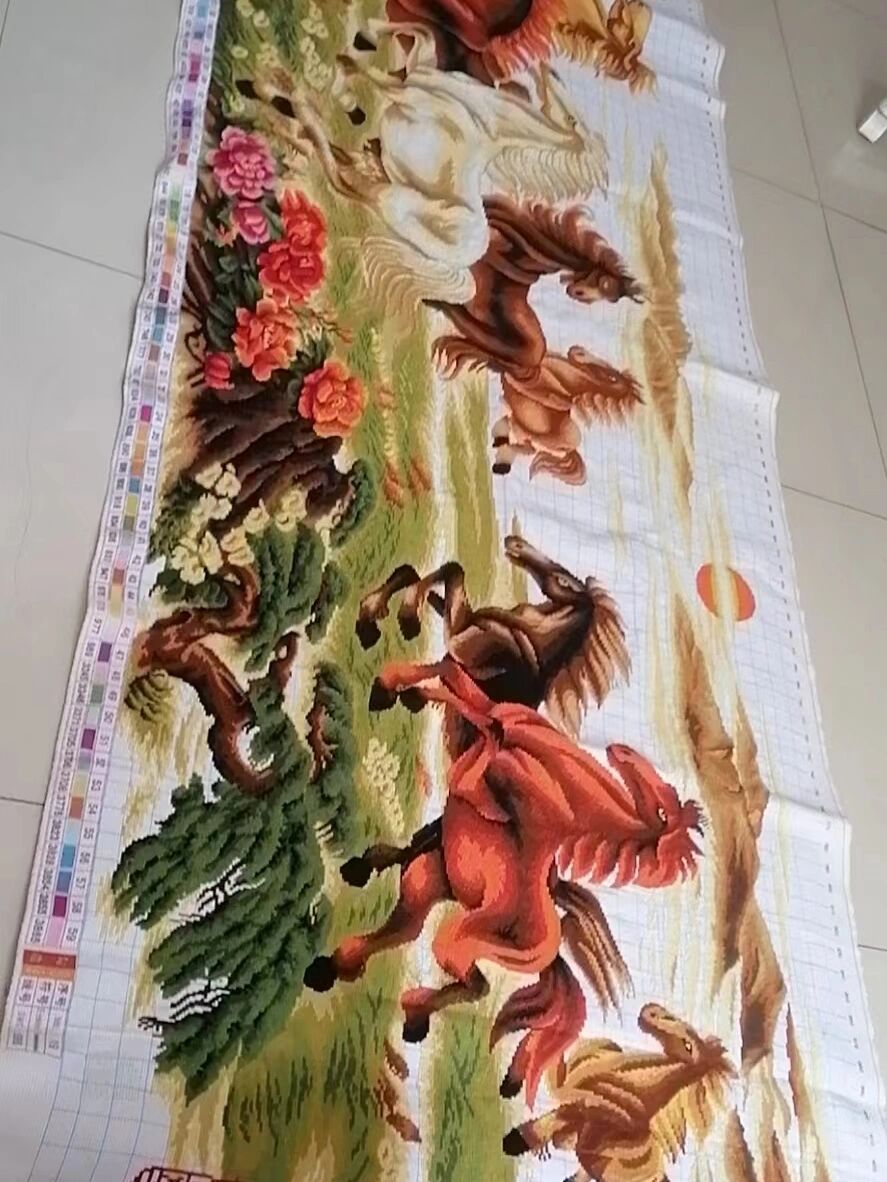八马骏图八马骏图，中华文化的瑰宝