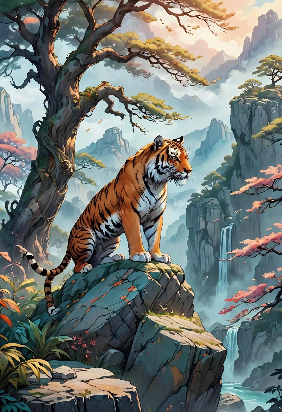 虎图片虎图片，威猛与力量的象征-第2张图片