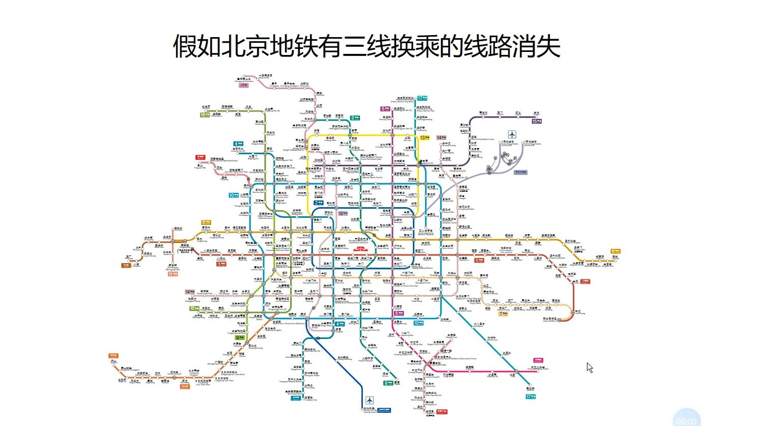北京地铁图线路北京地铁图详解