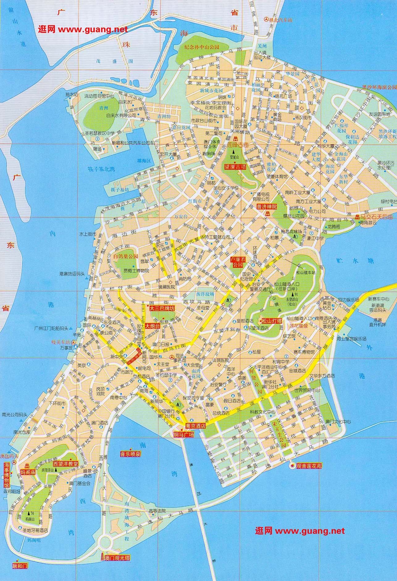 澳门3d地图澳门3D地图