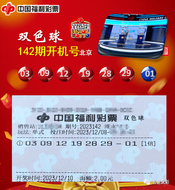 2023031期双色球开奖结果揭晓