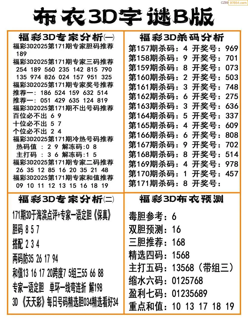 最新福彩3d字谜最新福彩3D字谜揭秘