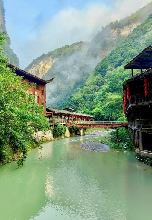 彭水阿依河，山水间的梦幻之旅-第2张图片