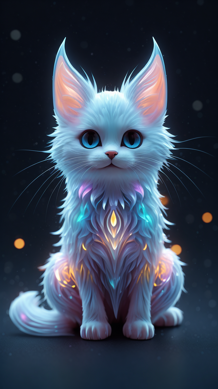 3d猫3D猫，神秘世界的萌宠-第3张图片