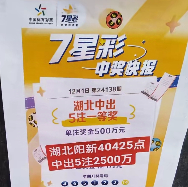 七星彩中奖开奖号码查询结果今天最新七星彩中奖开奖号码揭晓