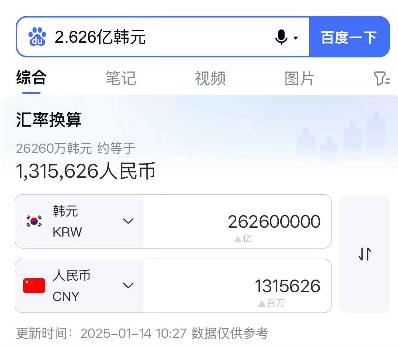 关键词，30亿韩元是多少人民币-第2张图片