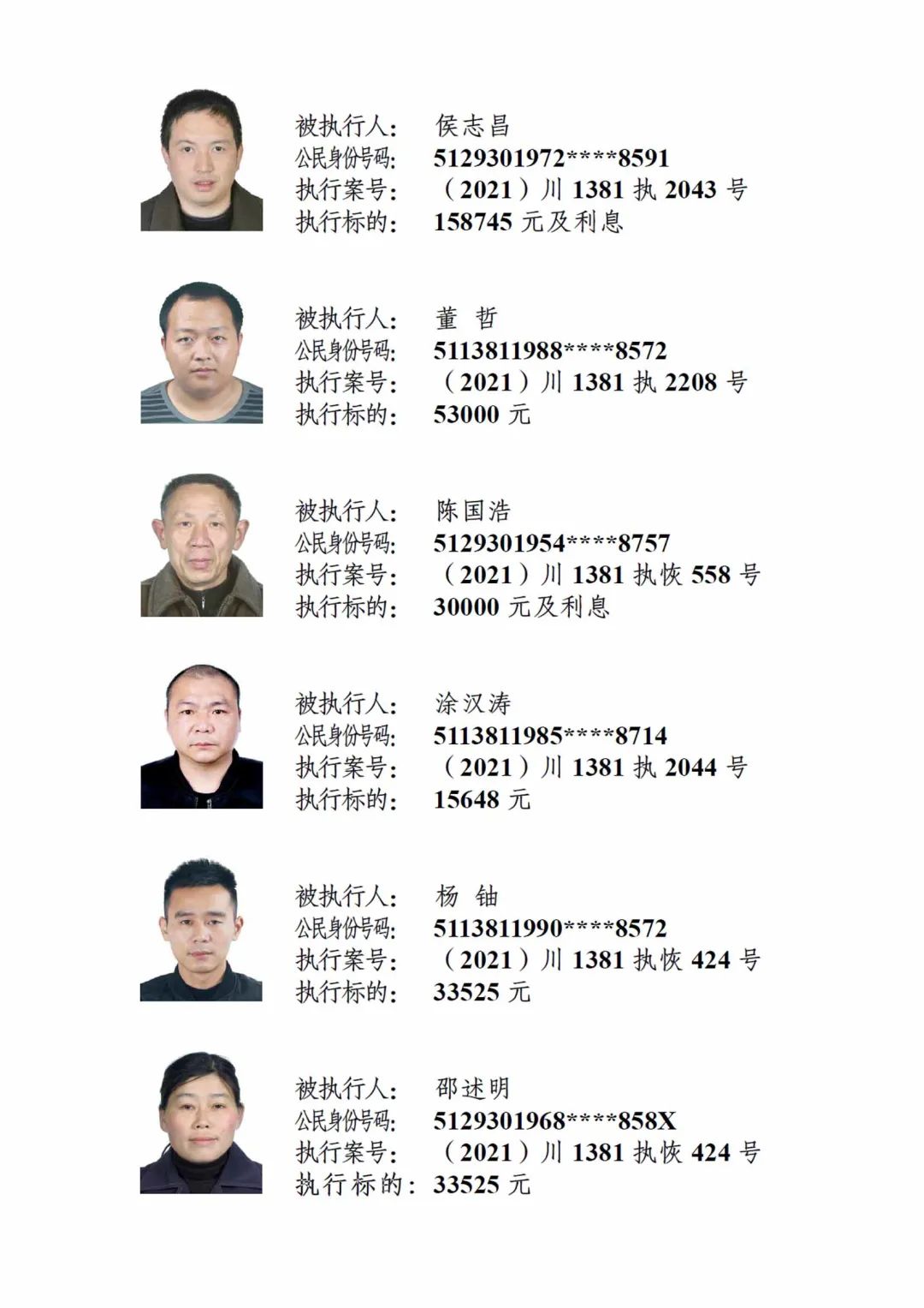 成都老赖被拘留成都老赖被拘留事件