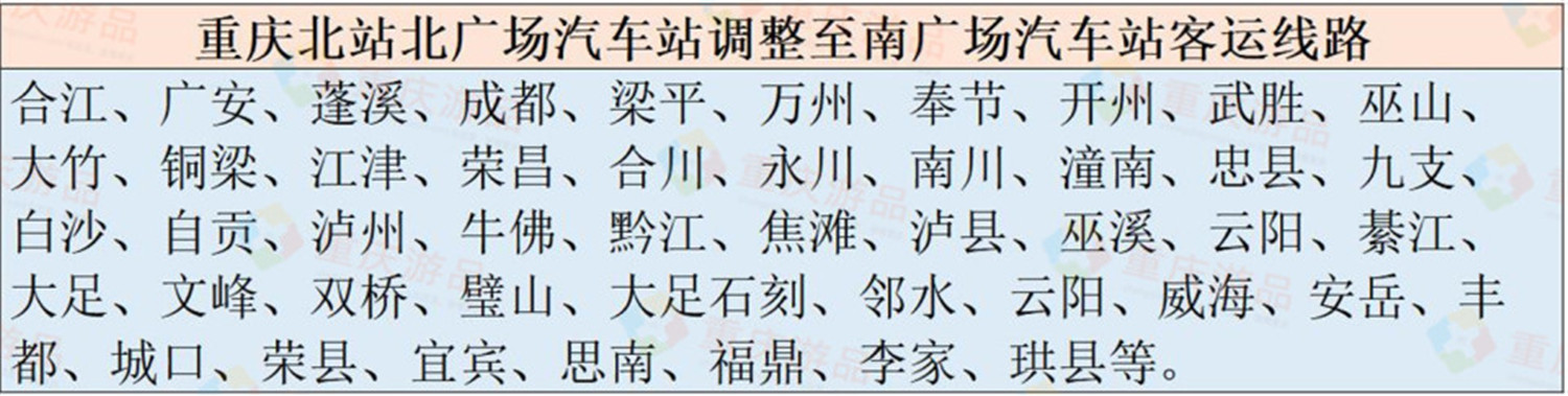 菜园坝汽车站电话查询-第3张图片