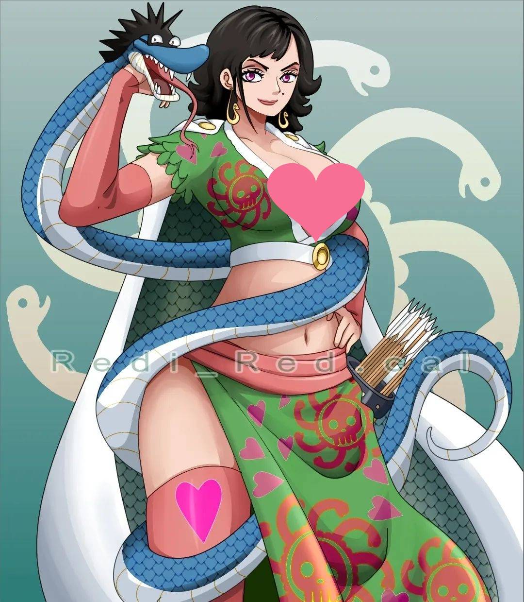 蛇姬女帝在海贼王第几集出现海贼王女帝蛇姬游戏之旅-第3张图片