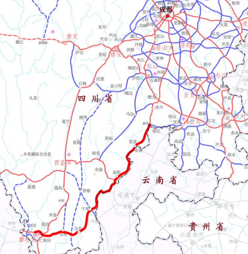 成自泸赤高速，连接四川与贵州的高速公路-第3张图片
