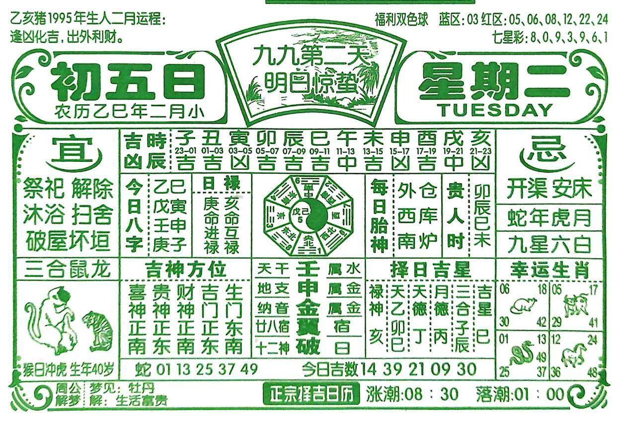 2020年4月9日黄道吉日2020年4月9日黄历-第2张图片