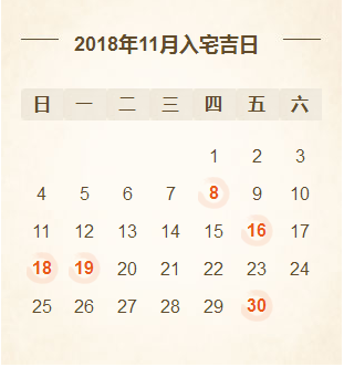 2021年最佳入宅吉日一览表-第3张图片