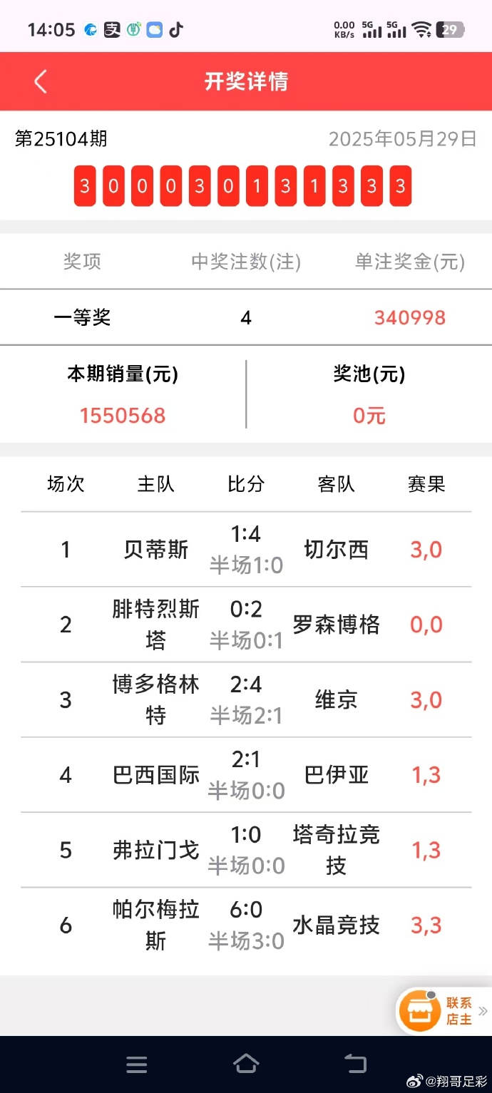 14场胜负彩开奖结果今天14场胜负彩开奖结果回顾-第1张图片